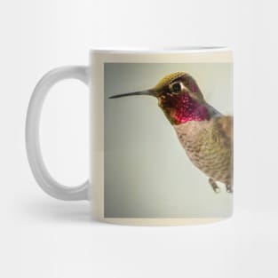 Hummingbird in flight Mug